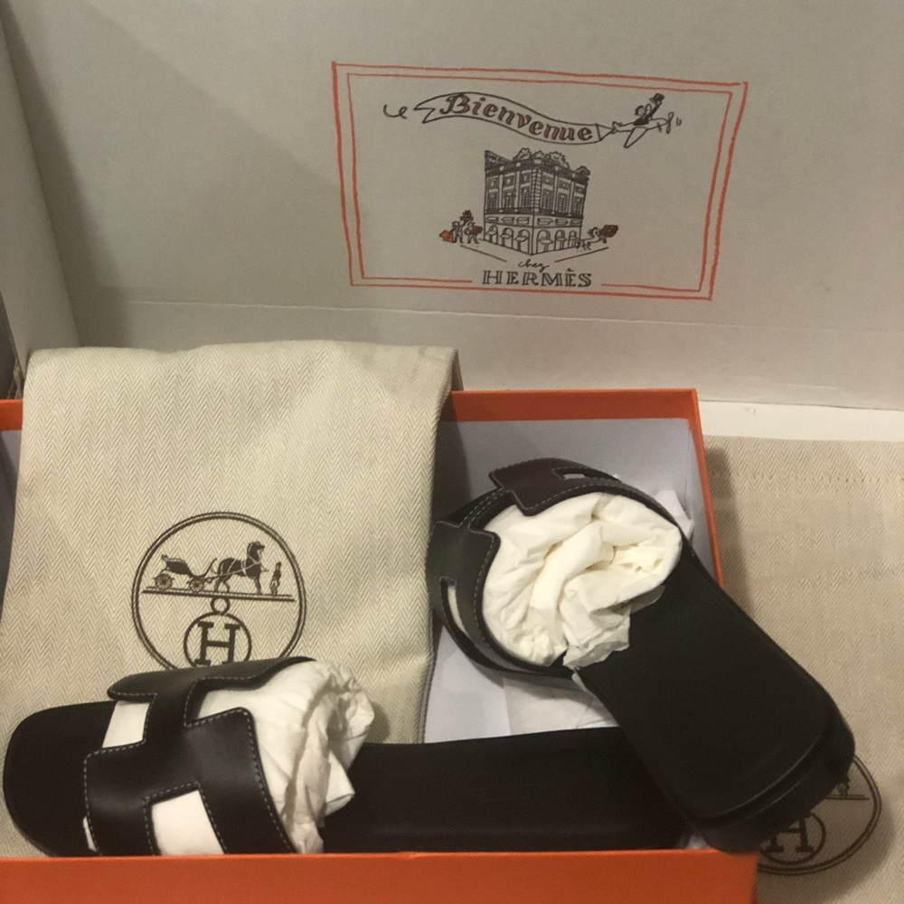 COPY - Hermes Oran Sandals *new*